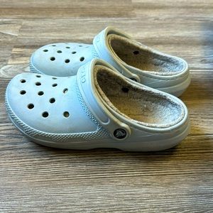 Fleece lined crocs